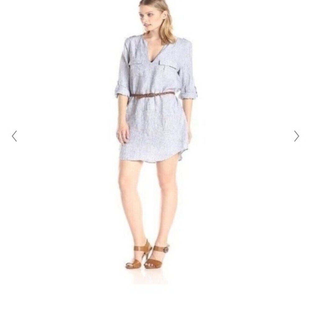 Joie XXS Rathana C Linen dress - gray - Picture 2 of 16